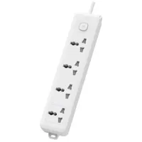 Deli CT704 2 Pin 4 Port 5 Meter Cable Power Strip